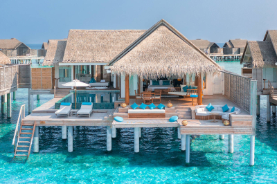 One Bedroom Family Over Water Pool Villa